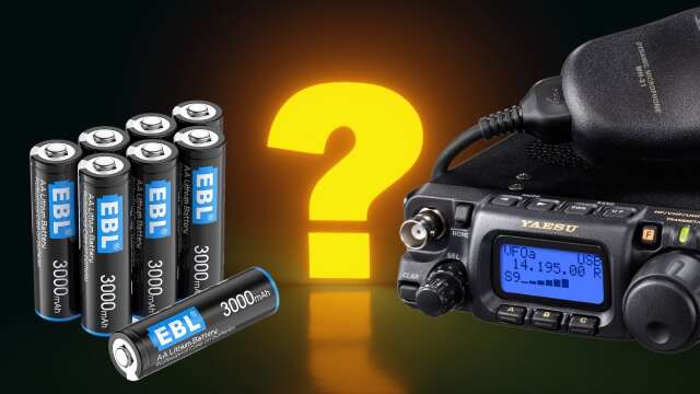 3000mAh Double As = FT-818 Happiness!