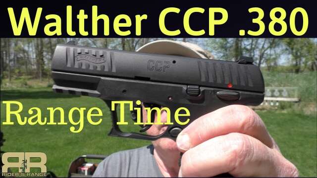 Walther CCP M2 .380 Range Time