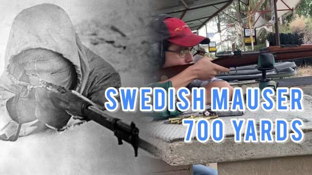 Swedish M96 Mauser Accuracy at 700 Yards