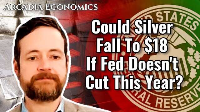 Could Silver Fall To $18 If Fed Doesn't Cut This Year?