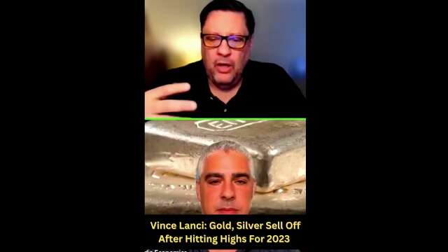 Vince Lanci #Gold, #Silver Sell Off After Hitting Highs For 2023
