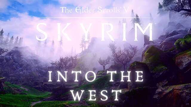 Walking Across All Of Skyrim Part 3 | Skyrim 4K Music & Ambience | Elder Scrolls Ambient Music