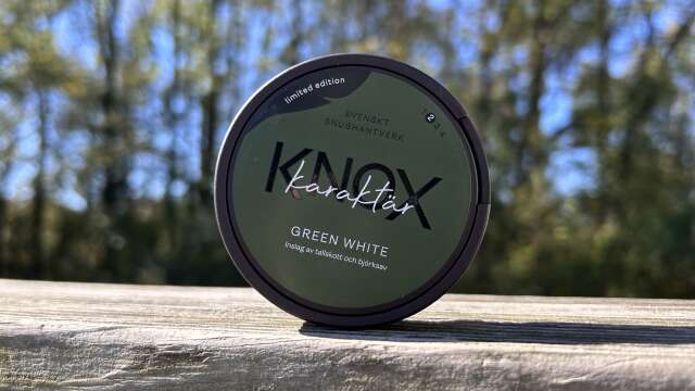 Knox Green White Portion Snus Review