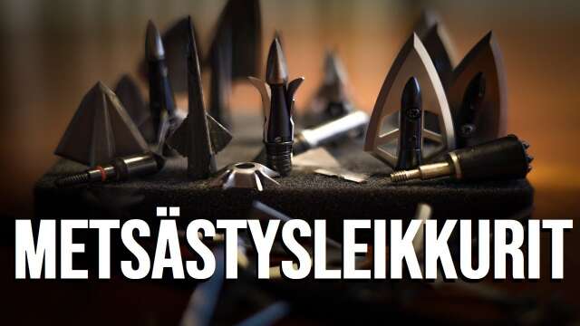 METSÄSTYSLEIKKURIT JOUSIMETSÄSTYKSEEN // MIKÄ KÄRKI SOPISI JUURI SINULLE #jousimetsästys #leikkuri