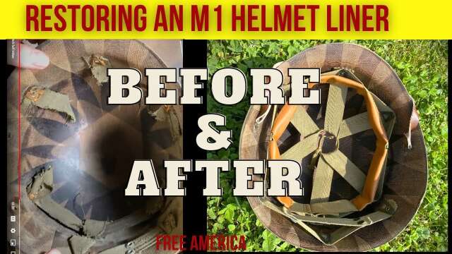 Restoring an M1 Helmet Liner