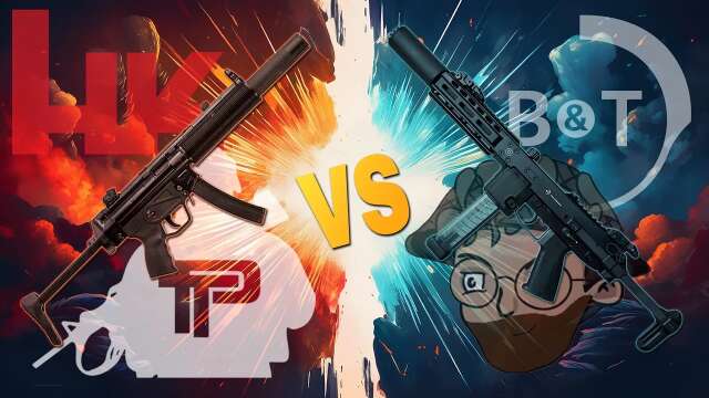 Integrally-Shushed: HK MP5-SD vs B&T KH9-SD with  @PolenarTactical