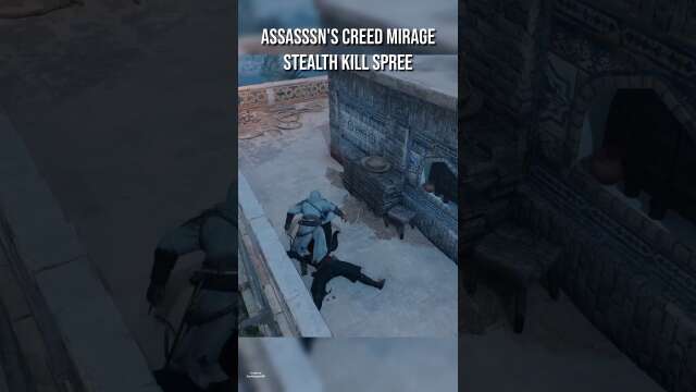 Assassin's Creed Mirage Stealth Kill Spree #shorts
