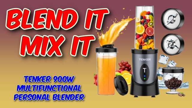 TENKER 900W Multifunctional Personal Blender Review