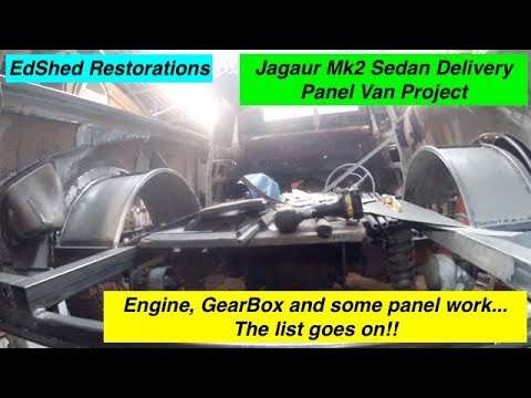 Jaguar Daimler MK2 Sedan Delivery Panel Van Classic Car Resto-Mod Engine, Gearbox and Metal Work