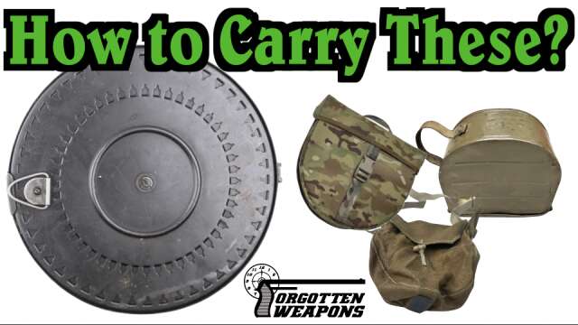 Gear for Carrying DP27 Pan Magazines