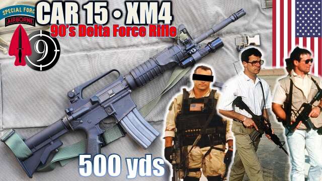 90's Special Forces Rifle [CAR15 - Colt 723 - 727 - XM4] to 500yds Practical Accuracy