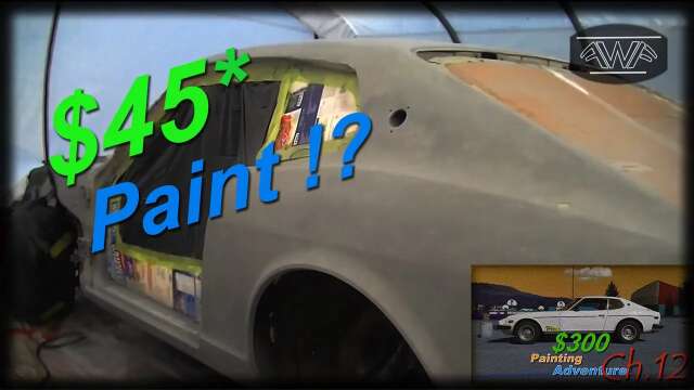 Painting Your Car In A Tent! Rustoleum Paint Job - Datsun 280Z | $300 Painting Adventure [Ch. 12]