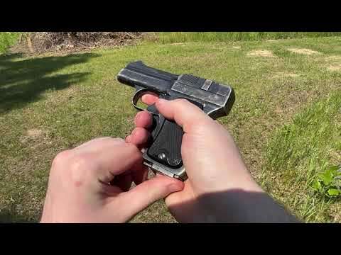 Schwarzlose 1908 Blow-Forward POV firing
