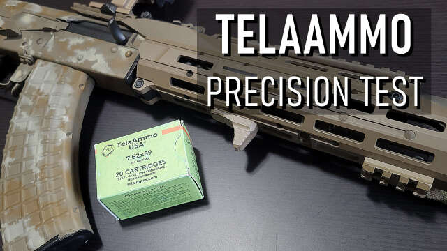 TelaAmmo 7.62 x 39mm Accuracy (Precision) Test