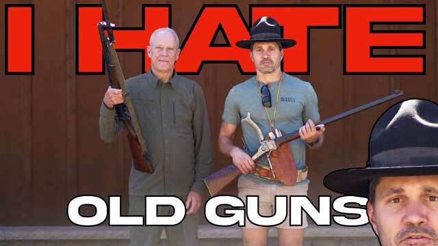 Clint Smith FORCES me to shoot old guns
