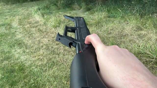 Walther G22 POV firing