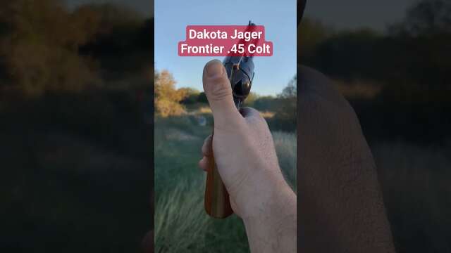 POV Shooting: Dakota Jager, Frontier .45 Colt