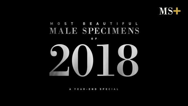 100 Most Beautiful Male Specimens of 2018