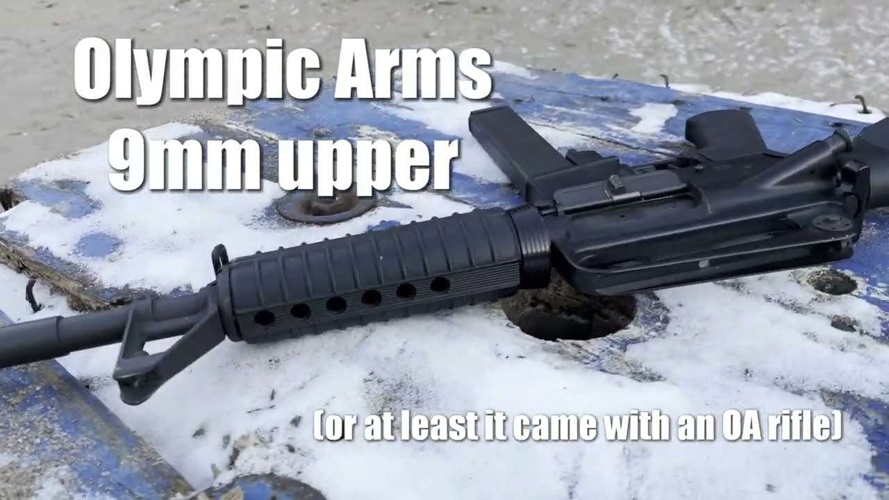 Olympic Arms retro 9mm upper