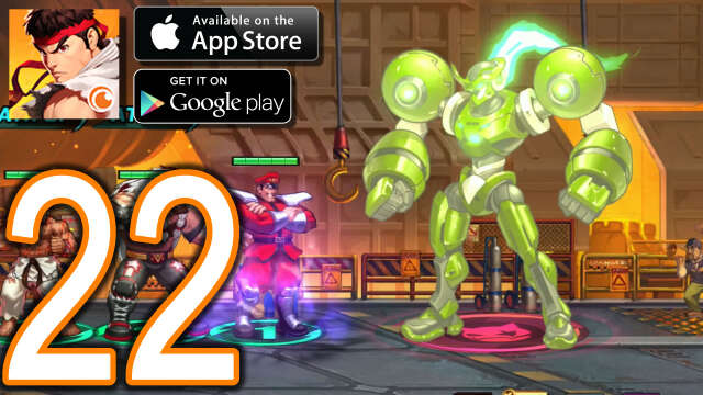 Street Fighter Duel Android iOS Walkthrough - Part 22 - Stage 18 - Cooperation