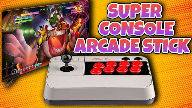 Super Console Arcade Stick - Comes With Built In Games!?