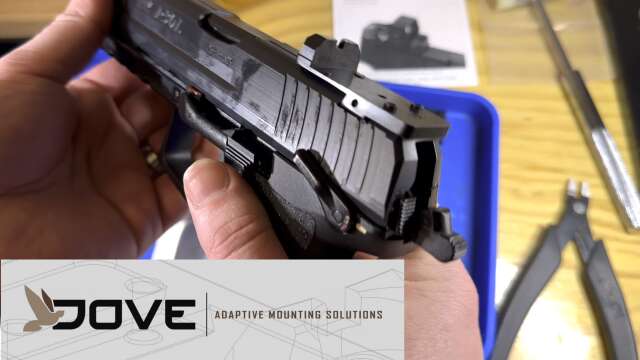 Mounting a Red Dot on a Non-Optics Cut Slide Ft. DoveDot by Dove Adaptive Mounting Solutions