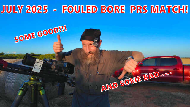I Went Back To Fouled Bore! I Performed Much Better!!