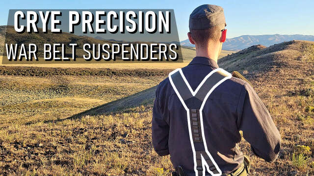 Crye Precision War Belt Suspenders Review