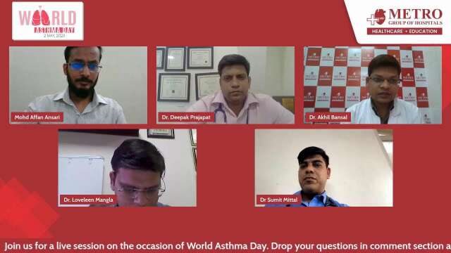 Live on the occasion of World Asthma Day