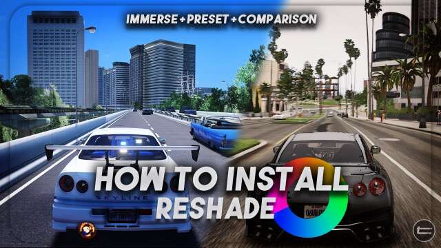 How to install Reshade + Presets for GTA 5 w/Comparison | 2023
