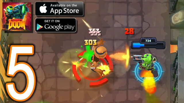 Mighty DOOM Android iOS Gameplay - Part 5 - Events