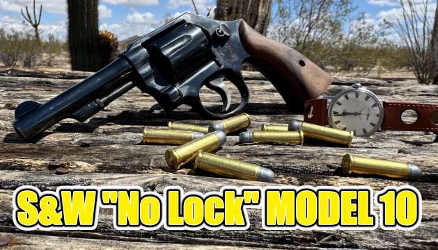 The Almost First Modern Revolver - S&W Model 10