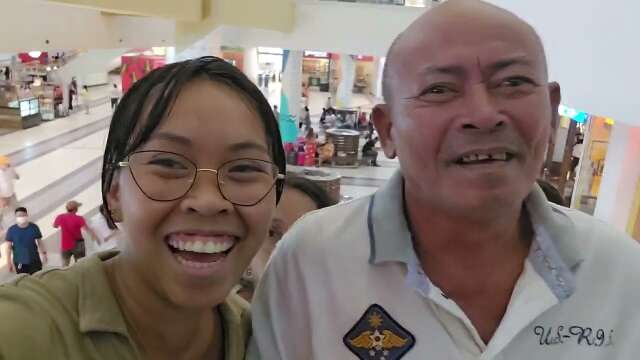 Dinala ko si mamang at papang sa mall,  First time daw nilang nag shopping | Dudkowski de Familia