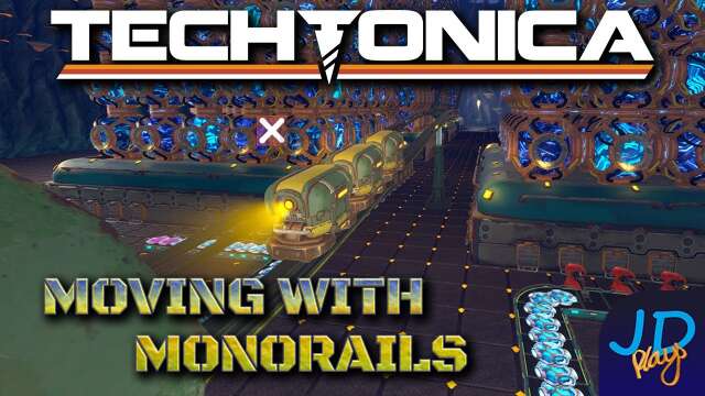 Moving Science with Monorails ⛏️ Techtonica Ep12 ⚙️ Lets Play, Walkthrough, Tutorial