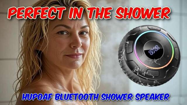 Hupoaf S5 Bluetooth Shower Speaker Review