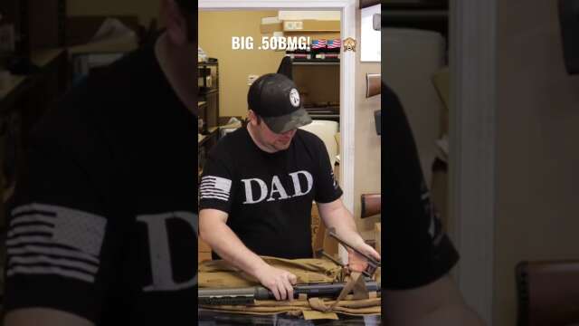 Big Ol’ Heavy Gun! Unboxing Short #50bmg #rifle #unboxingvideo