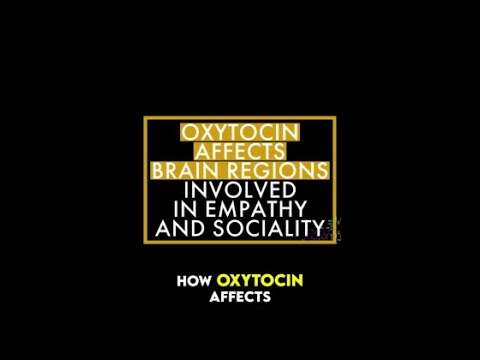 How oxytocin affects brain regions involved in empathy and sociality ?