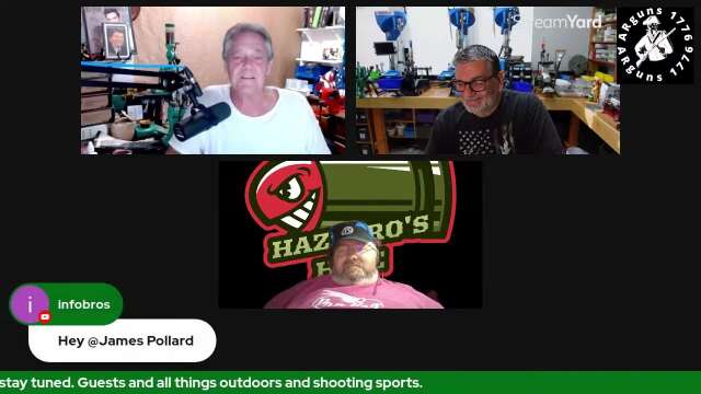 A discussion of AR builds and Reloading etc. Hazzbro special guest!