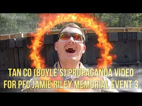 Boyle's Pregame Interview for the PFC Jamie Riley Memorial Event 3 at Wasteland Ops Airsoft