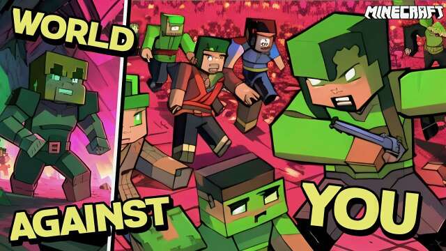 Minecraft - But World against You An Epic Adventure | Minecraft in Hindi