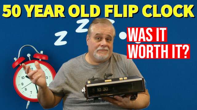 Best Flip Clock Radio Restoration | Retro Repair Guy Episode 35