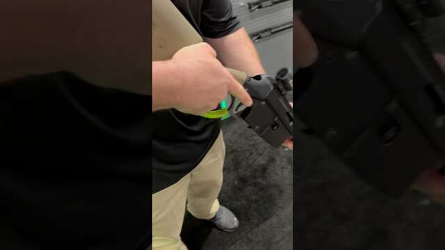 Lever gun that takes AR barrel trigger and mags. WHAT!?! #shotshow24 ​#bca