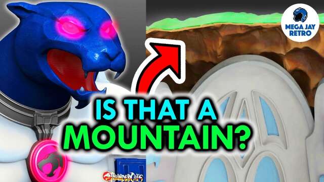 Cats Lair Comes with Mountains?! Thundercats Ultimates SDCC Reveal - Mega Jay Retro