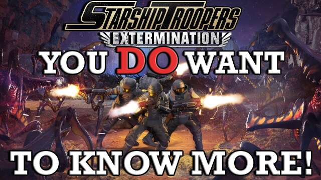 THE BEST CO-OP GAME IN YEARS! | Starship Troopers: Extermination