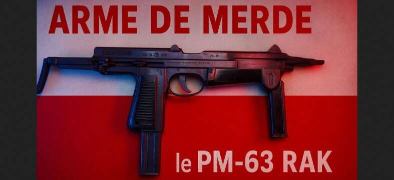 ARME DE MERDE, LE PM RAK 63 (feat tireur-invest)