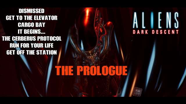 Aliens: Dark Descent - THE PROLOGUE | AVPUNKNOWN