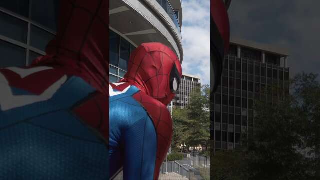 Making the Advanced Suit 2.0 #shorts #spiderman #spideycosplay #marvel #spiderman2