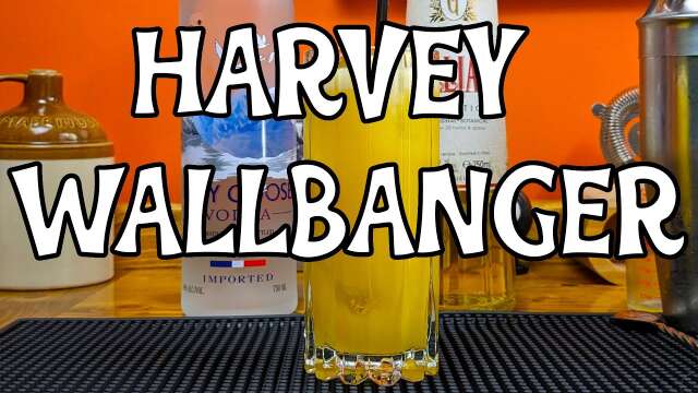 How To Make A Classic Drink From The 1970's The Harvey Wallbanger