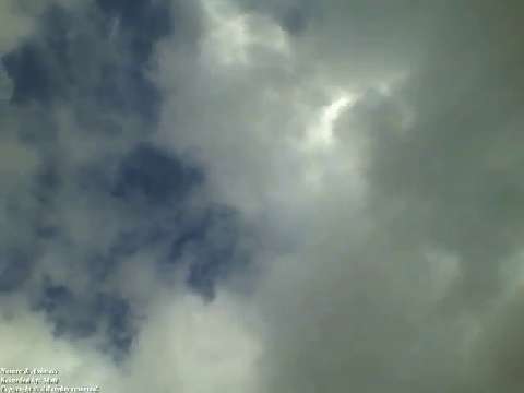 Looking around of the cloudy sky, you can see the sun a little [Nature & Animals]