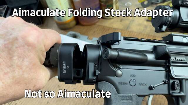 Aimaculate Folding Stock Adapter Aimaculate Deception